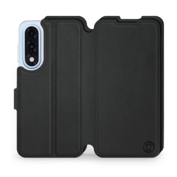 Etui Soft Touch do OnePlus Nord 5 - wzór Satynowa czerń