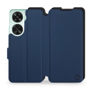 Etui Soft Touch do Huawei Nova 12 SE - wzór Głęboki granat z czernią