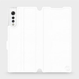 Etui do LG Velvet - wzór White&Gray