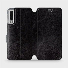 Etui do Samsung Galaxy A7 2018 - wzór Black&Gray