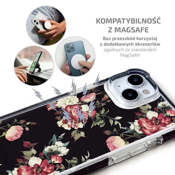 Etui MagSafe Elite Bumper Apple iPhone 16e - wzór D003D