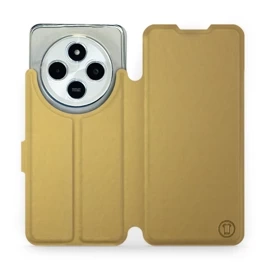 Etui do Xiaomi Redmi 14C - wzór Gold&Gray