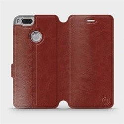 Etui do Xiaomi Mi A1 - wzór Brown&Orange