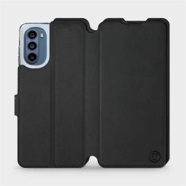 Etui Soft Touch do Motorola Moto G62 5G - wzór Satynowa czerń