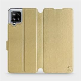 Etui do Samsung Galaxy A42 - wzór Gold&Gray