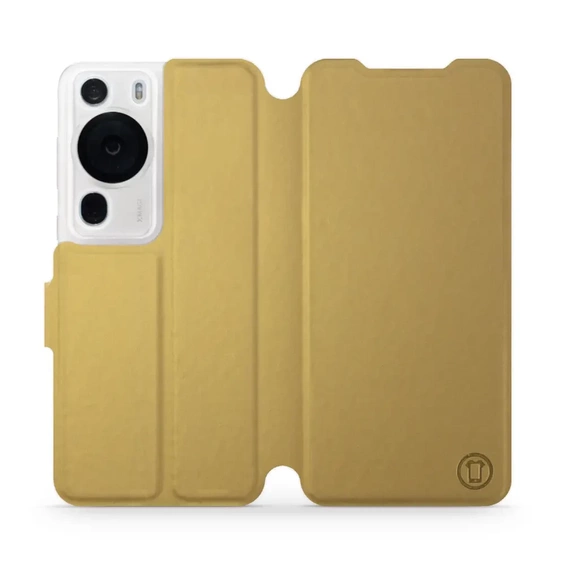 Etui do Huawei P60 Pro - wzór Gold&Orange