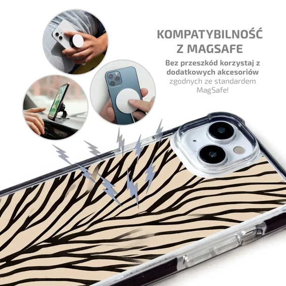 Etui MagSafe Elite Bumper Apple iPhone XS - wzór DA52D