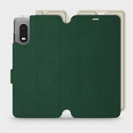 Etui Soft Touch do Samsung Galaxy Xcover PRO - wzór Miejska zieleń z platyną