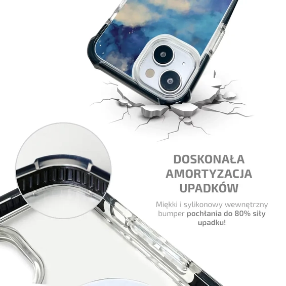 Etui MagSafe Elite Bumper Apple iPhone 15 Pro - wzór D021D