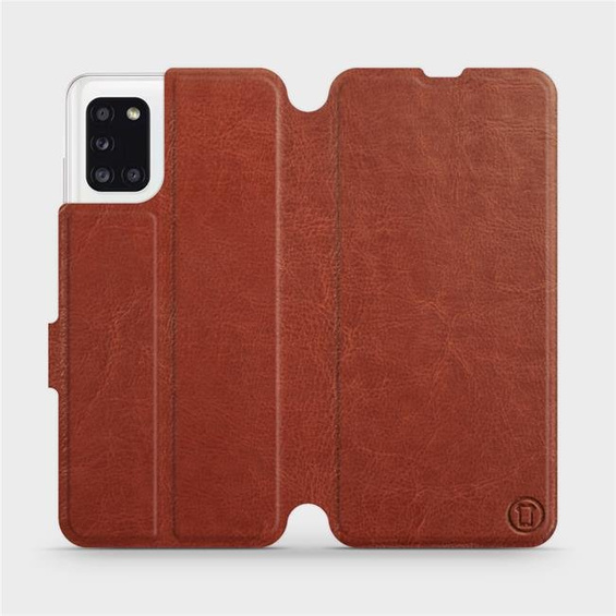 Etui do Samsung Galaxy A31 - wzór Brown&Gray