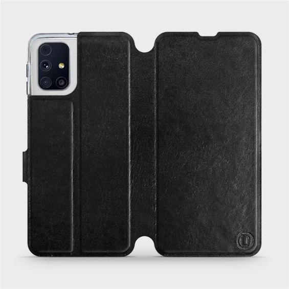 Etui do Samsung Galaxy M31s - wzór Black&Orange