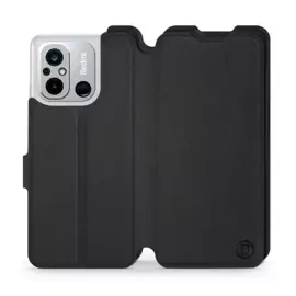 Etui Soft Touch do Xiaomi Redmi 12C - wzór Satynowa czerń