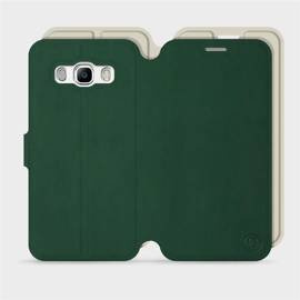 Etui Soft Touch do Samsung Galaxy J5 2016 - wzór Miejska zieleń z platyną