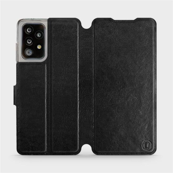 Etui do Samsung Galaxy A52 - wzór Black&Orange