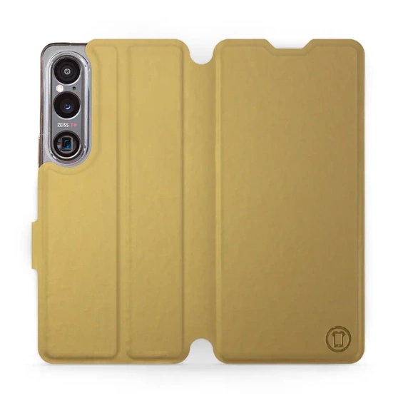 Etui do Sony Xperia 1 VI - wzór Gold&Gray