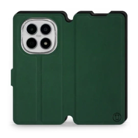 Etui Soft Touch do Xiaomi Redmi Note 15 5G - wzór Miejska zieleń z czernią