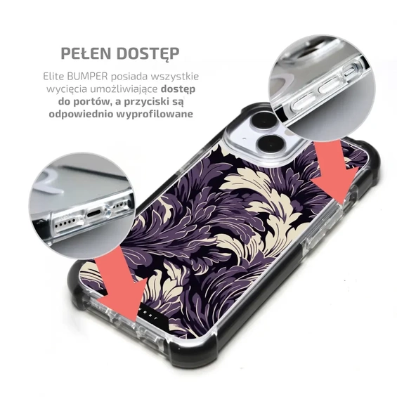 Etui MagSafe Elite Bumper Apple iPhone 14 Plus - wzór DA46D