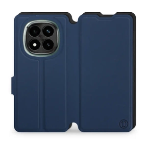 Etui Soft Touch do Xiaomi Redmi Note 14 Pro Plus 5G - wzór Głęboki granat z czernią