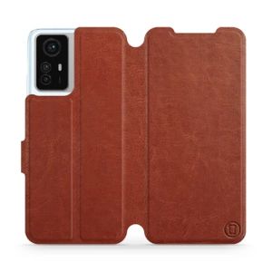 Etui do Xiaomi Redmi Note 12S - wzór Brown&Orange