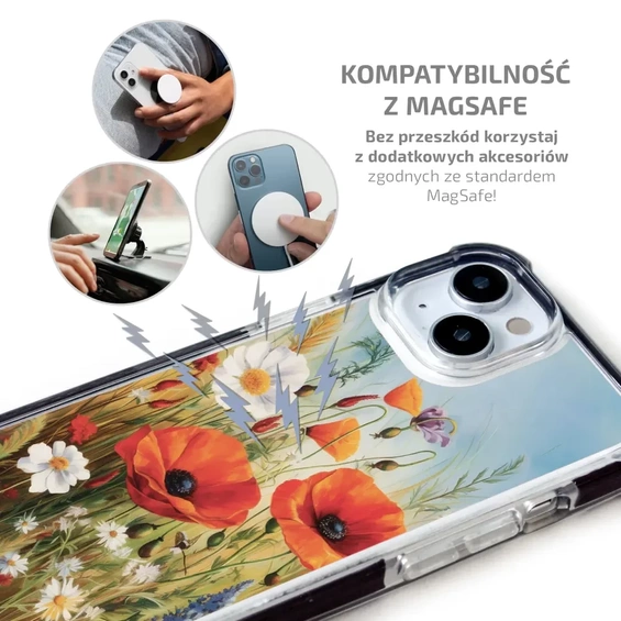 Etui MagSafe Elite Bumper Apple iPhone 7 Plus - wzór D010D