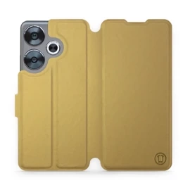 Etui do Xiaomi POCO F6 - wzór Gold&Gray