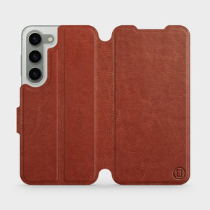 Etui do Samsung Galaxy S23 - wzór Brown&Orange