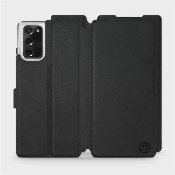 Etui Soft Touch do Samsung Galaxy Note 20 - wzór Satynowa czerń