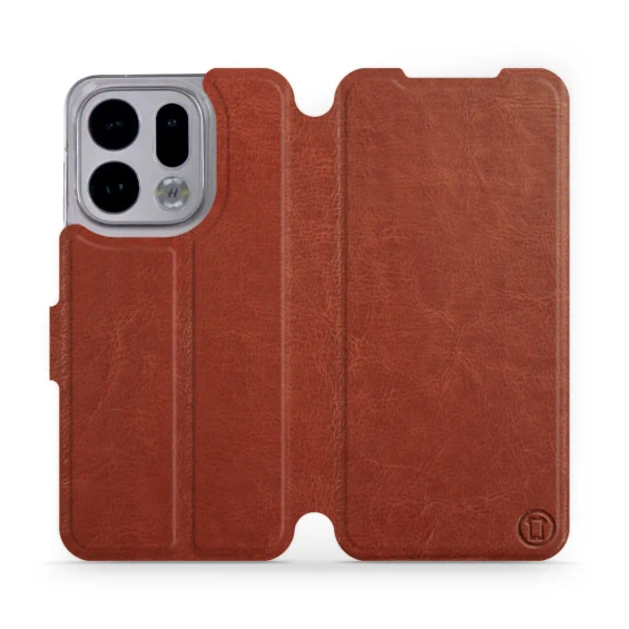 Etui do OPPO Find X9 - wzór Brown&Gray