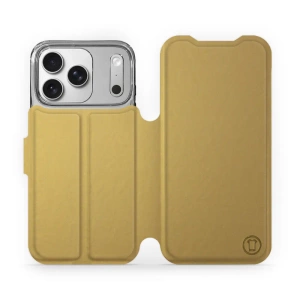 Etui do Apple iPhone 17 Pro - wzór Gold&Gray