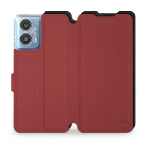 Etui Soft Touch do Motorola Moto G24 Power - wzór Zachodząca czerwień z czernią