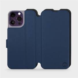 Etui Soft Touch do Apple iPhone 14 Pro Max - wzór Głęboki granat z czernią