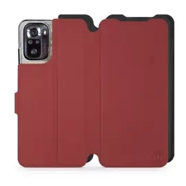 Etui Soft Touch do Xiaomi POCO M5s - wzór Zachodząca czerwień z czernią