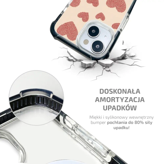 Etui MagSafe Elite Bumper Apple iPhone 16 Pro - wzór DP93D