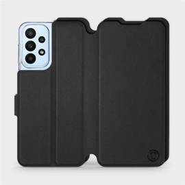 Etui Soft Touch do Samsung Galaxy A23 - wzór Satynowa czerń