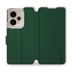 Etui Soft Touch do Realme 15 Pro 5G - wzór Miejska zieleń z platyną