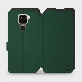 Etui Soft Touch do Xiaomi Redmi Note 9 - wzór Miejska zieleń z czernią