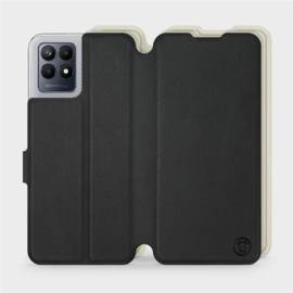 Etui Soft Touch do Realme Narzo 50 - wzór Satynowa czerń z platyną