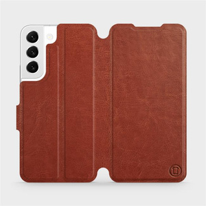 Etui do Samsung Galaxy S22 - wzór Brown&Gray
