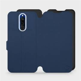 Etui Soft Touch do Xiaomi Redmi 8 - wzór Głęboki granat z czernią