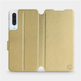 Etui do Huawei P30 - wzór Gold&Gray