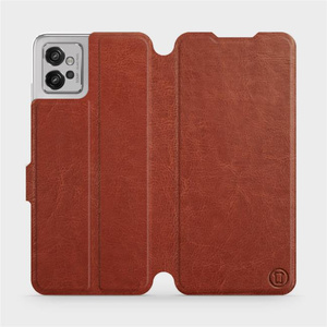 Etui do Motorola Moto G32 - wzór Brown&Gray