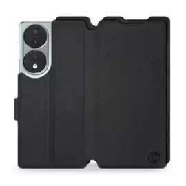 Etui Soft Touch do Huawei Honor 70 - wzór Satynowa czerń