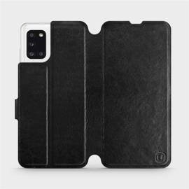 Etui do Samsung Galaxy A31 - wzór Black&Orange