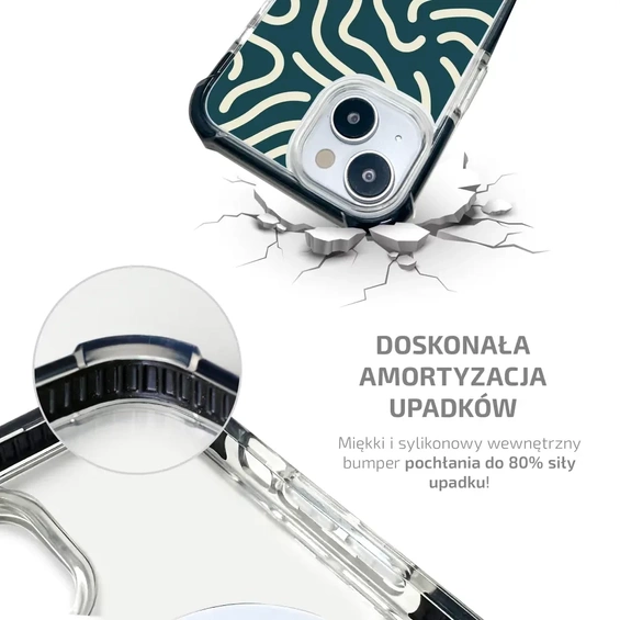 Etui MagSafe Elite Bumper Apple iPhone 15 Pro Max - wzór DA61D