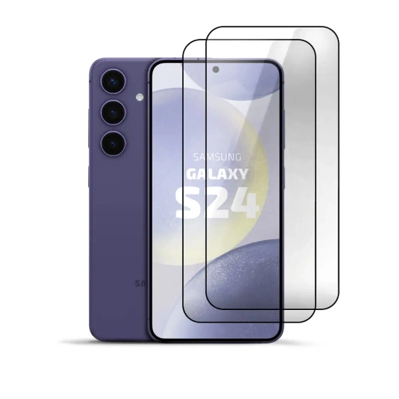 Zestaw 2x Szkło hartowane Clear 9H do Samsung Galaxy S24