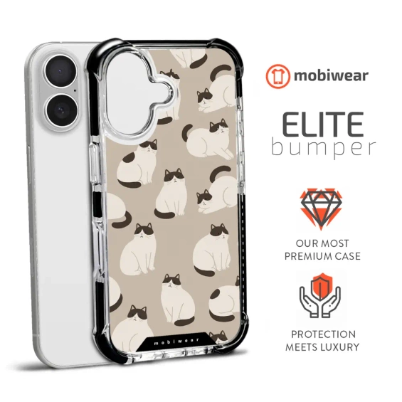 Etui MagSafe Elite Bumper Apple iPhone 16 - wzór D160D