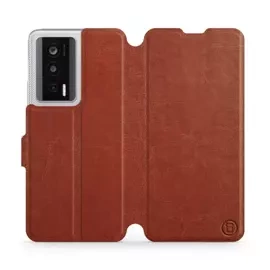 Etui do Xiaomi POCO F5 Pro - wzór Brown&Gray