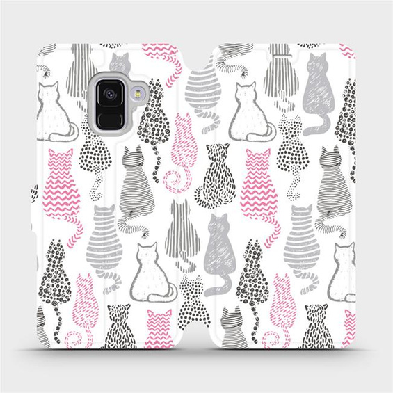 Etui do Samsung Galaxy A8 2018 - wzór MX01S