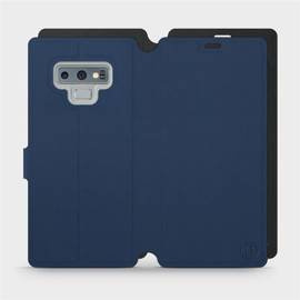 Etui Soft Touch do Samsung Galaxy Note 9 - wzór Głęboki granat z czernią