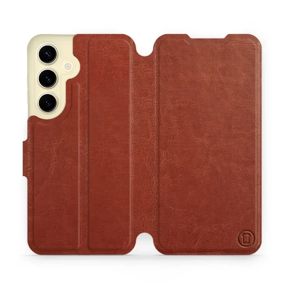 Etui do Samsung Galaxy S24 - wzór Brown&Gray